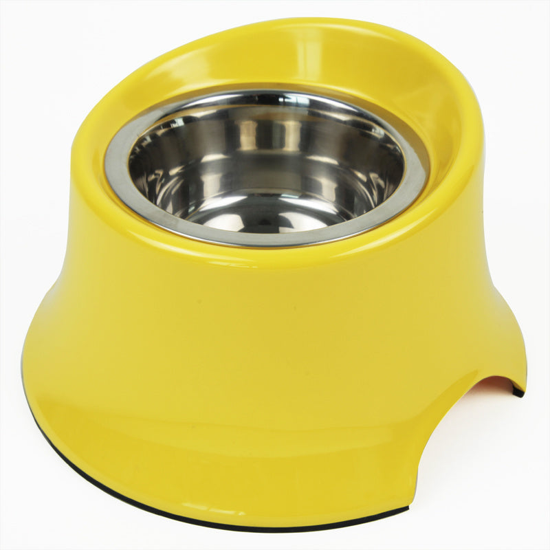 Dog neck food bowl