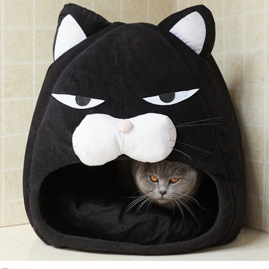 Cat House Bed Cat Litter Mat Sleeping Nest Pet Bed