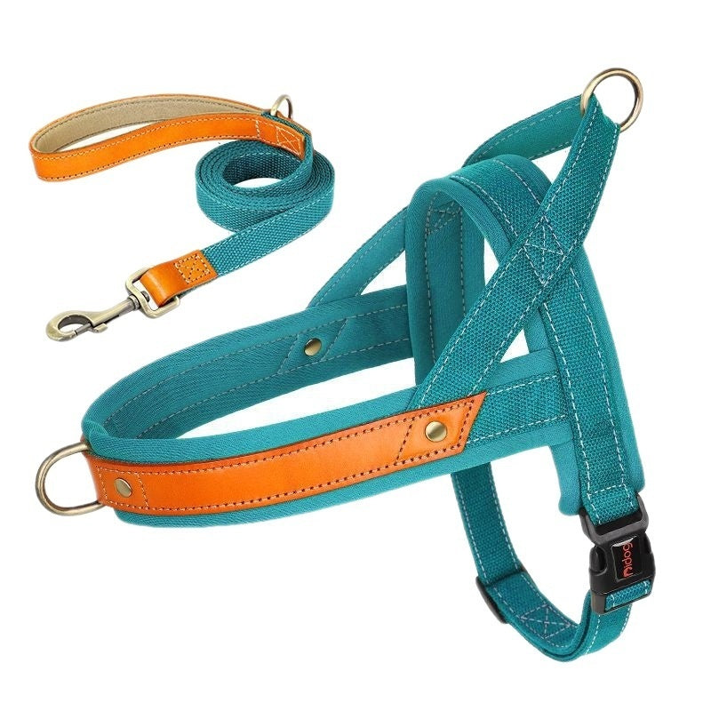 Dog's Straps Dog Breast Collar Hand Holding Rope Vest-style Jarre Aero Bull Dog Leash