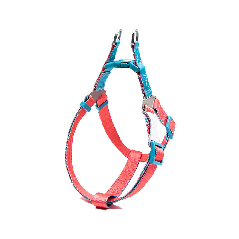 Contrast Color Hand Holding Rope Chest And Back Collar For Going Out