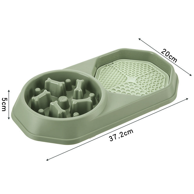 Slow Feeder Dog Bowls Puzzle Anti Gulping Interactive Bloat Durable Preventing Choking Healthy Dogs Bowl